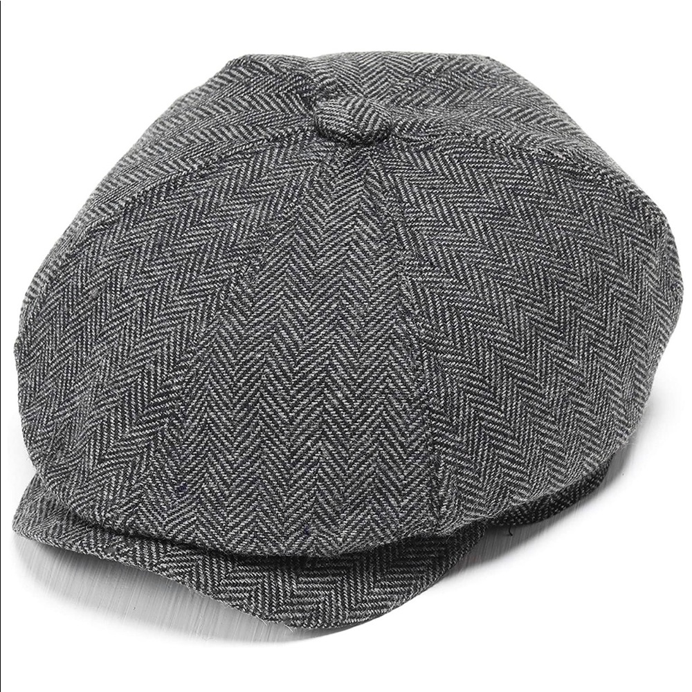 Newsboy Hat Cap 1920s Costume